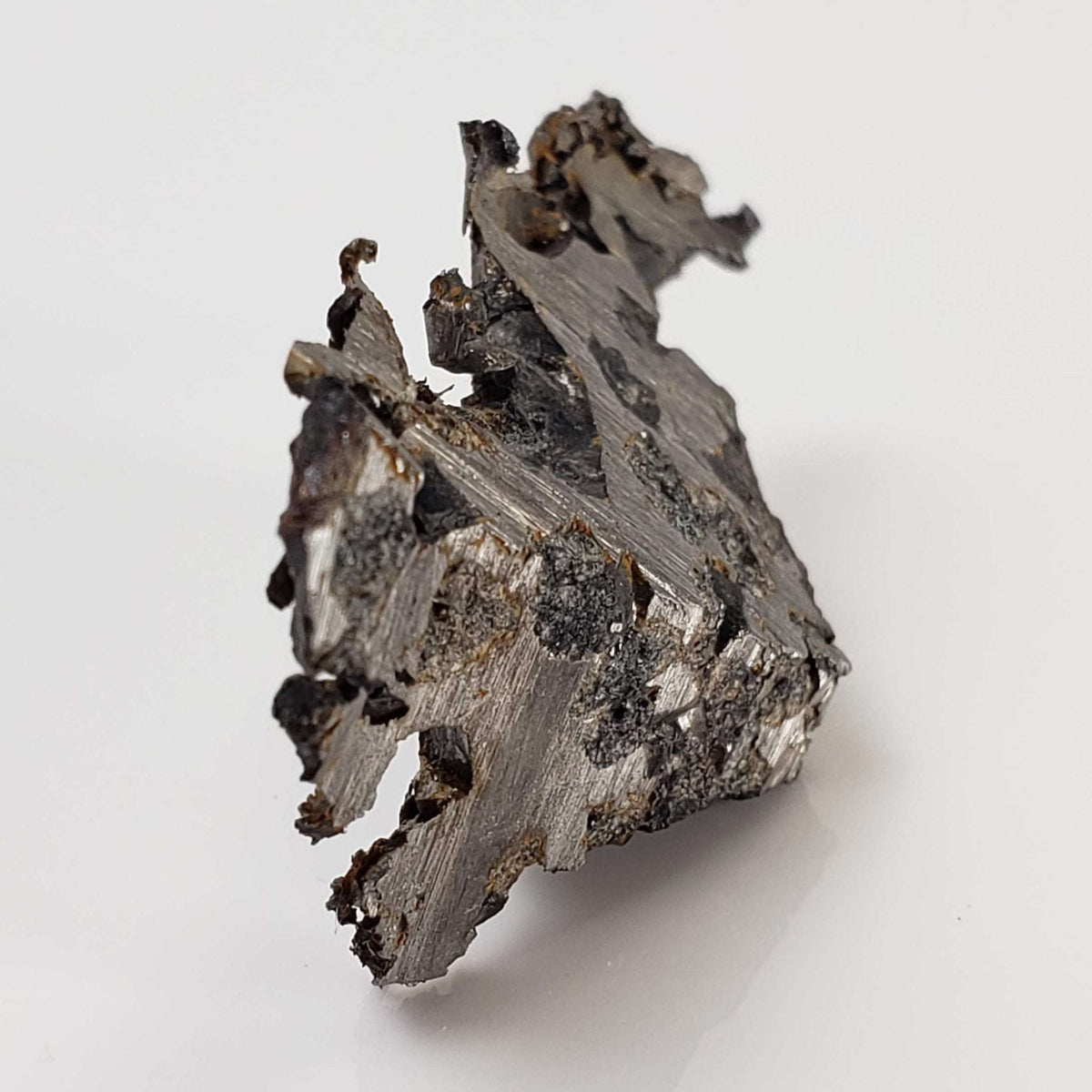  Seymchan Meteorite | 7.14 gr | Part Slice | Olivine Crystals | Pallasite PMG | Russia 3