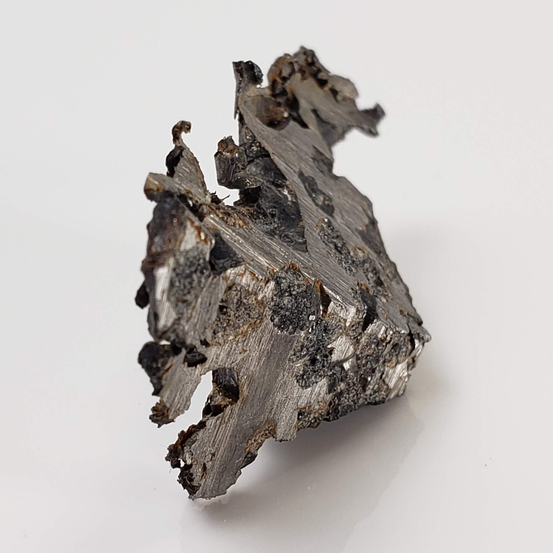  Seymchan Meteorite | 7.14 gr | Part Slice | Olivine Crystals | Pallasite PMG | Russia 3