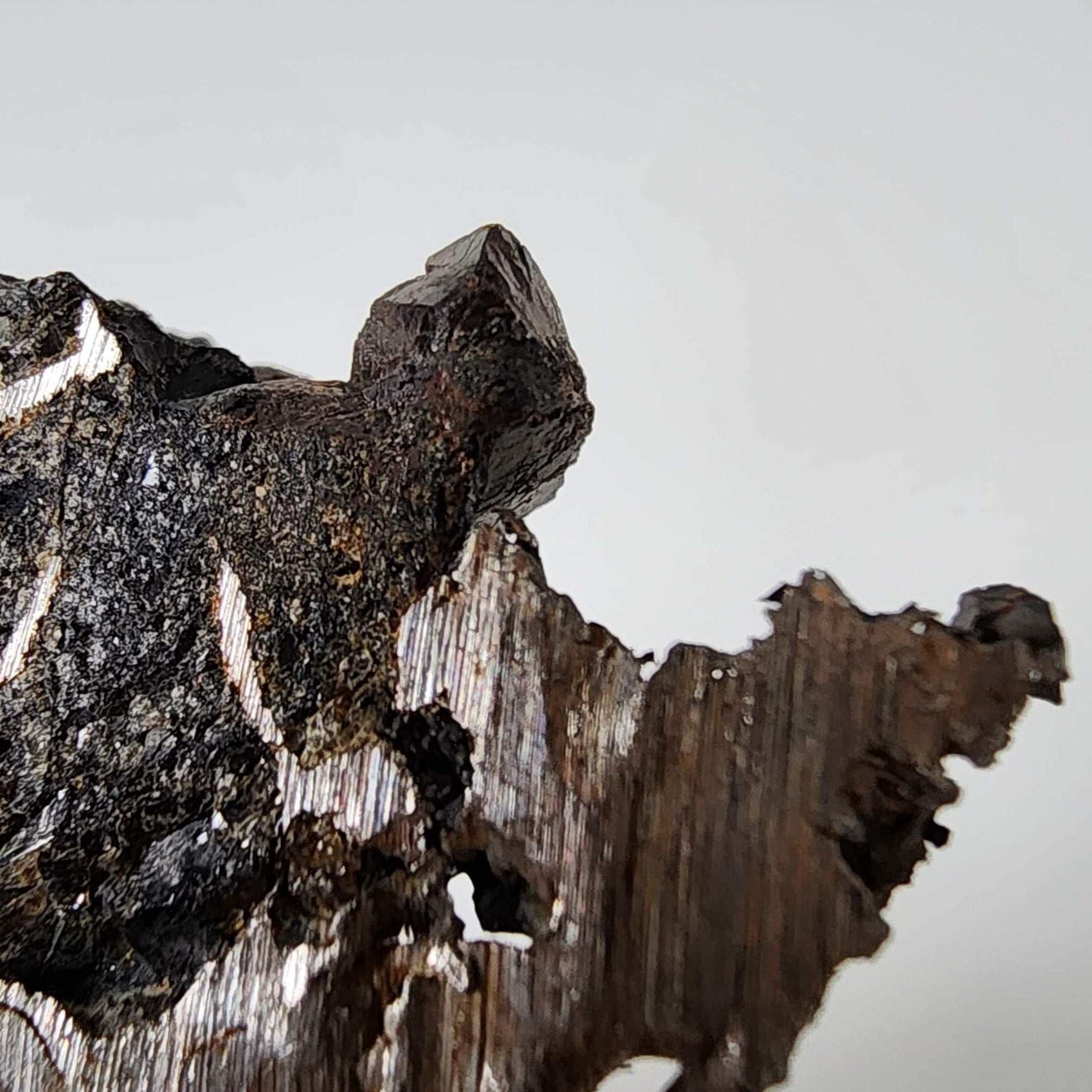  Seymchan Meteorite | 7.14 gr | Part Slice | Olivine Crystals | Pallasite PMG | Russia 8
