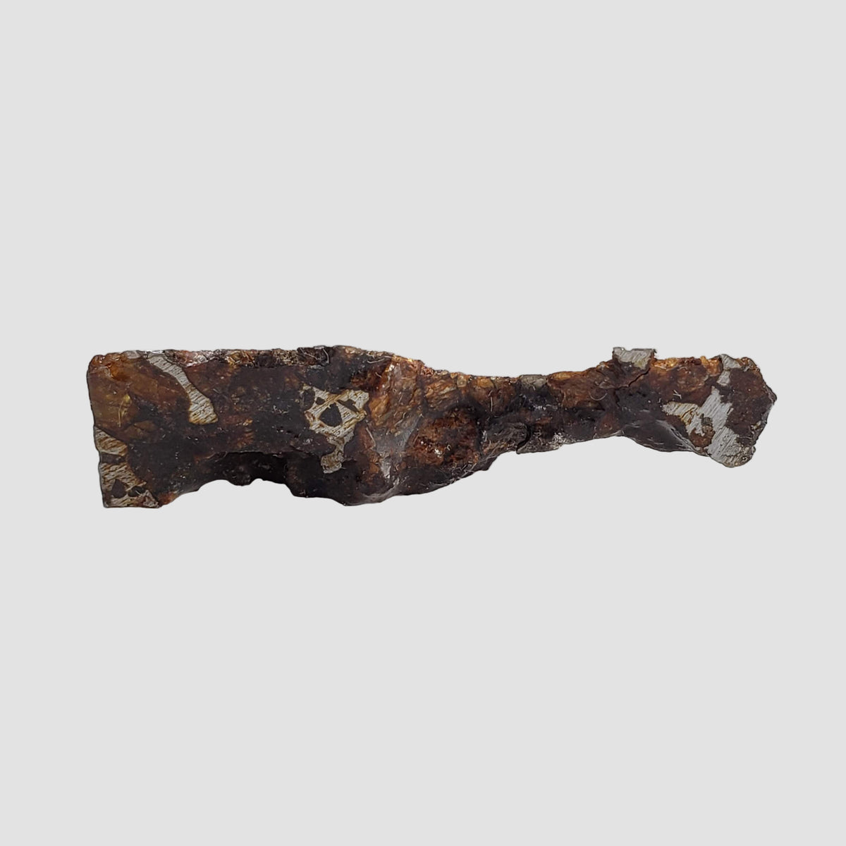  Seymchan Meteorite | 7.32 gr | Part Slice | Olivine Crystals | Pallasite PMG | Russia 5