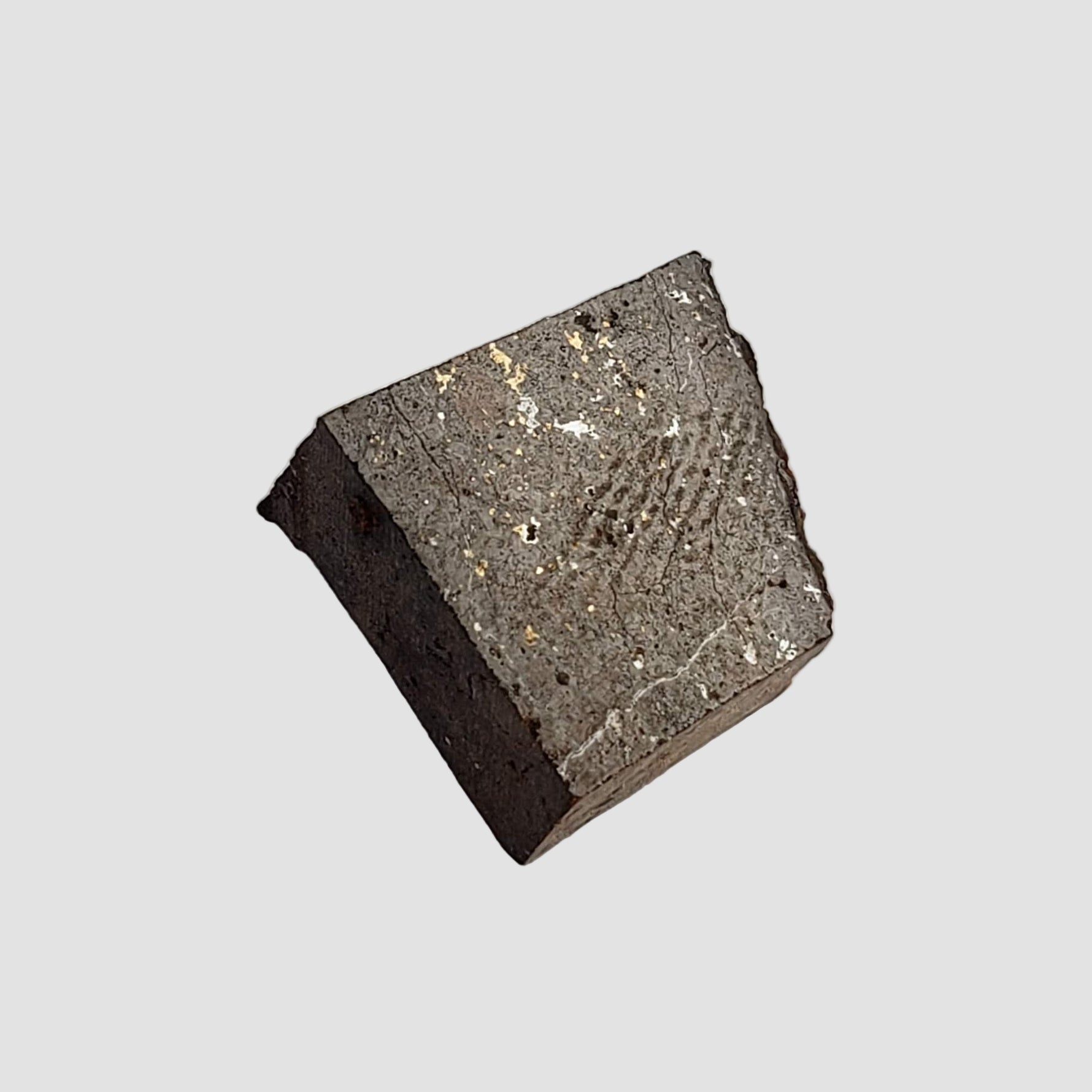  Shişr 010 Meteorite | 1.17 Grams | Part Slice | L5 Chondrite | Rare | Shişr Desert, Oman 3