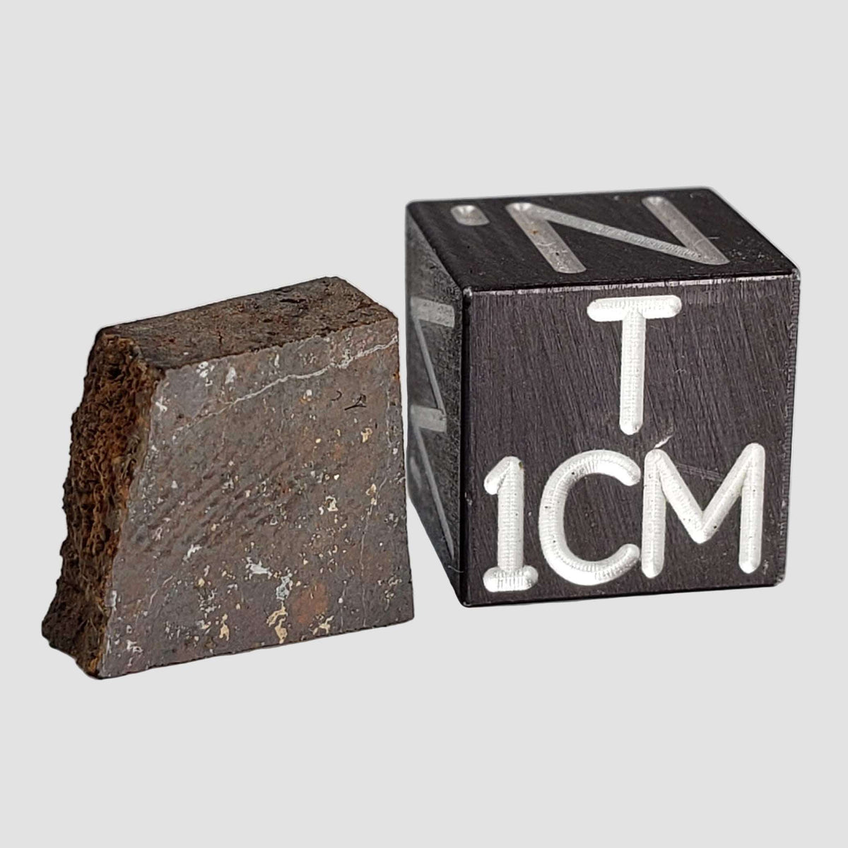  Shişr 010 Meteorite | 1.17 Grams | Part Slice | L5 Chondrite | Rare | Shişr Desert, Oman 