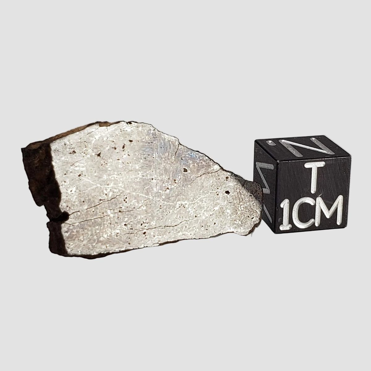 Shişr 010 Meteorite | 4.69 Grams | Part Slice | L5 Chondrite | Rare | Shişr Desert, Oman