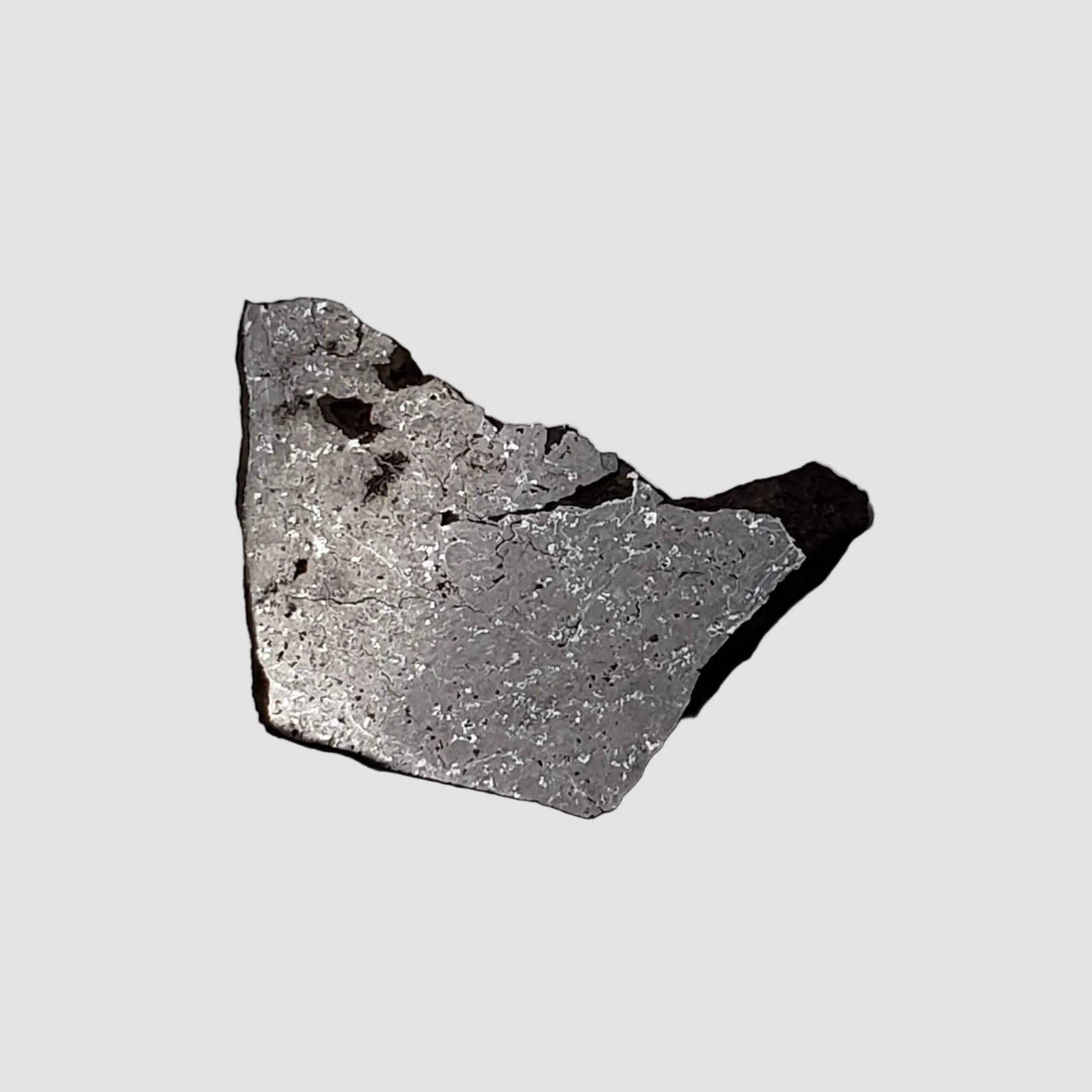  Shişr 010 Meteorite | 6.26 Grams | Slice | L5 Chondrite | Rare | Shişr Desert, Oman 4