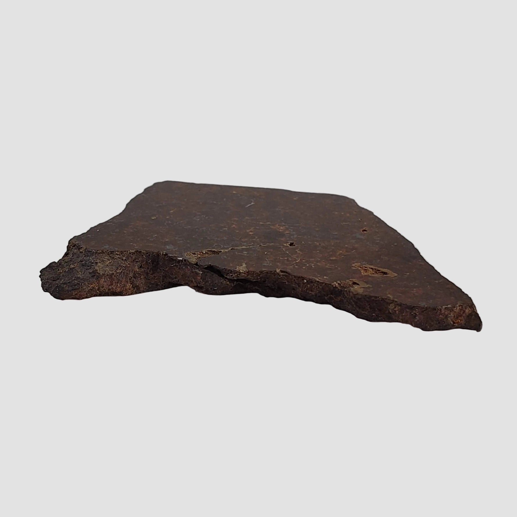  Shişr 010 Meteorite | 6.26 Grams | Slice | L5 Chondrite | Rare | Shişr Desert, Oman 6