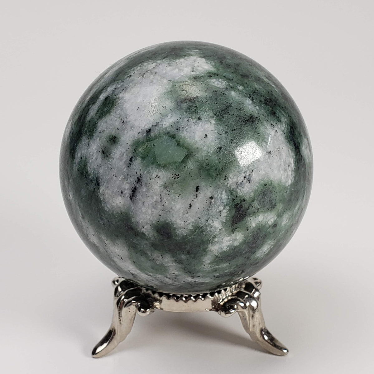 Siberian Jade Sphere | 50.25 mm, 2 in | 180.3 grams | Russia 3