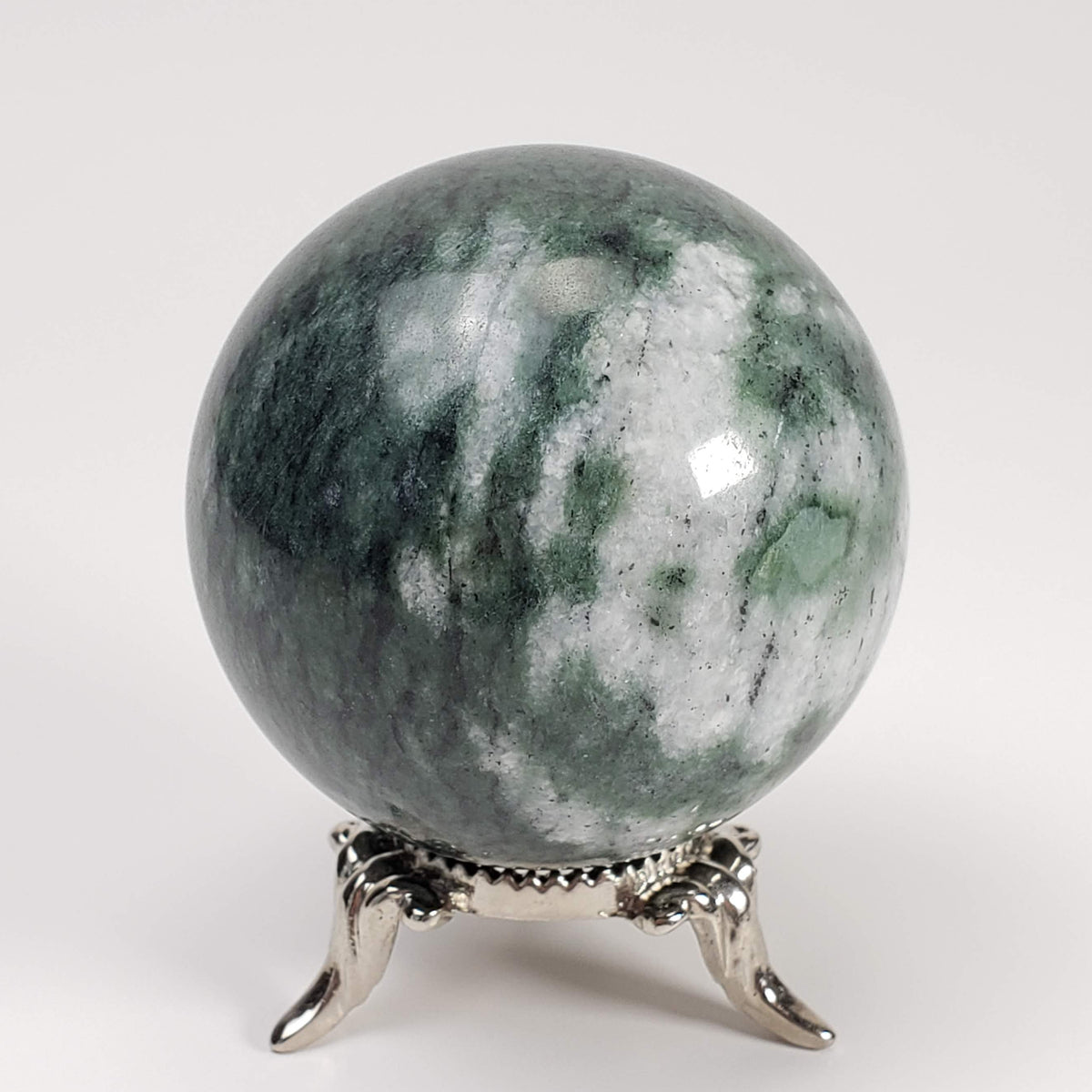 Siberian Jade Sphere | 50.25 mm, 2 in | 180.3 grams | Russia 2