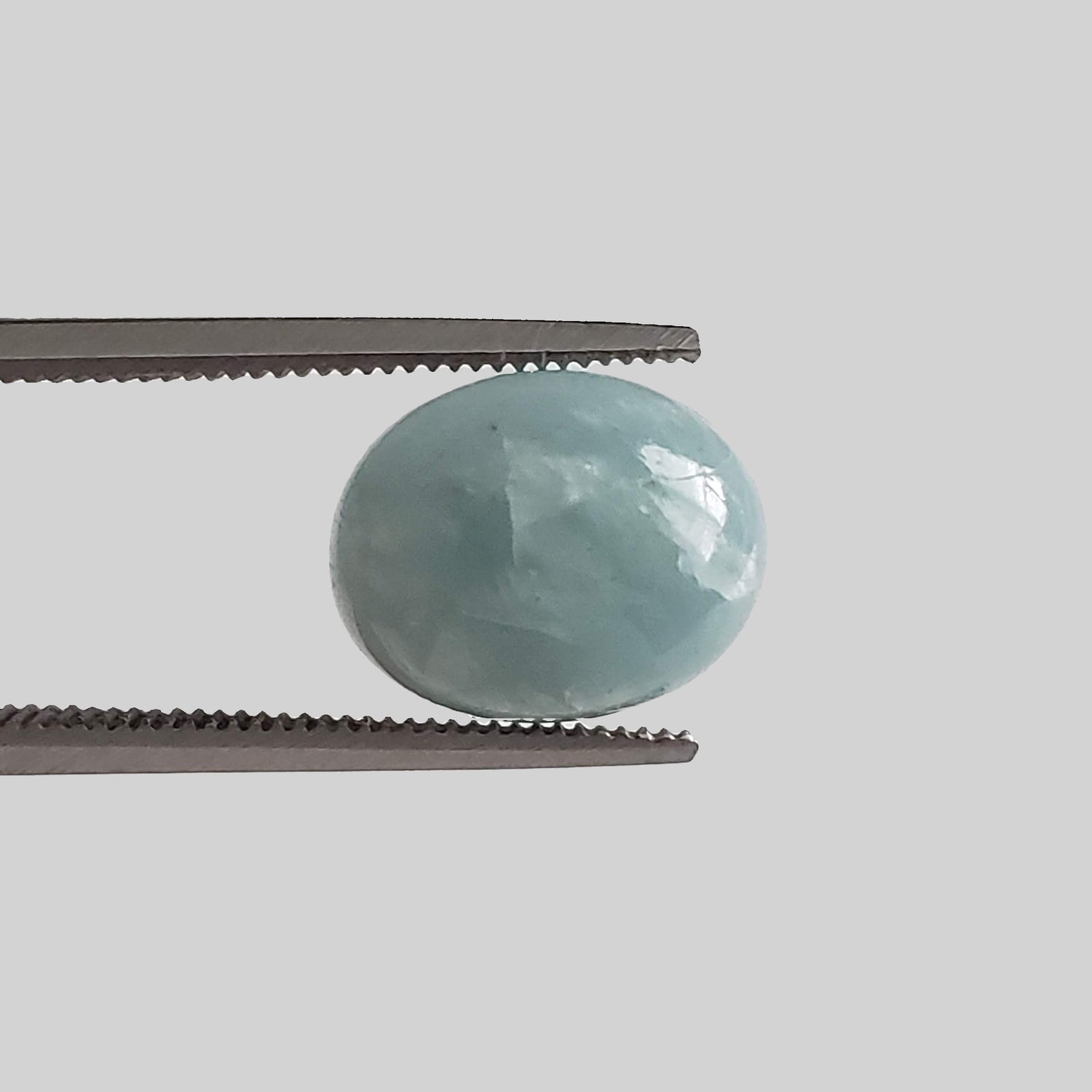  Silky Aquamarine | Oval Cut | Blue | 10.8x8.6mm 3.6ct 1