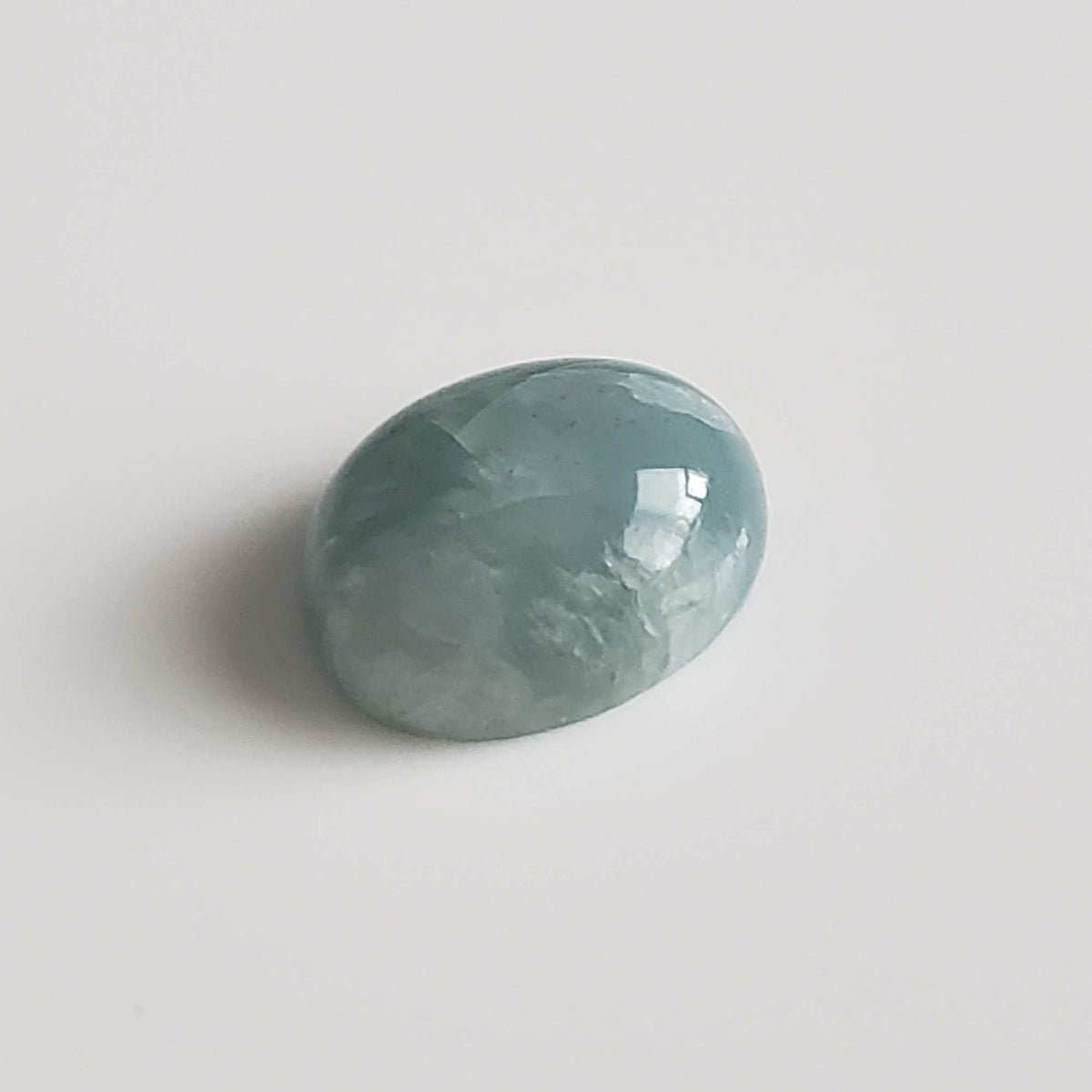  Silky Aquamarine | Oval Cut | Blue | 10.8x8.6mm 3.6ct 2