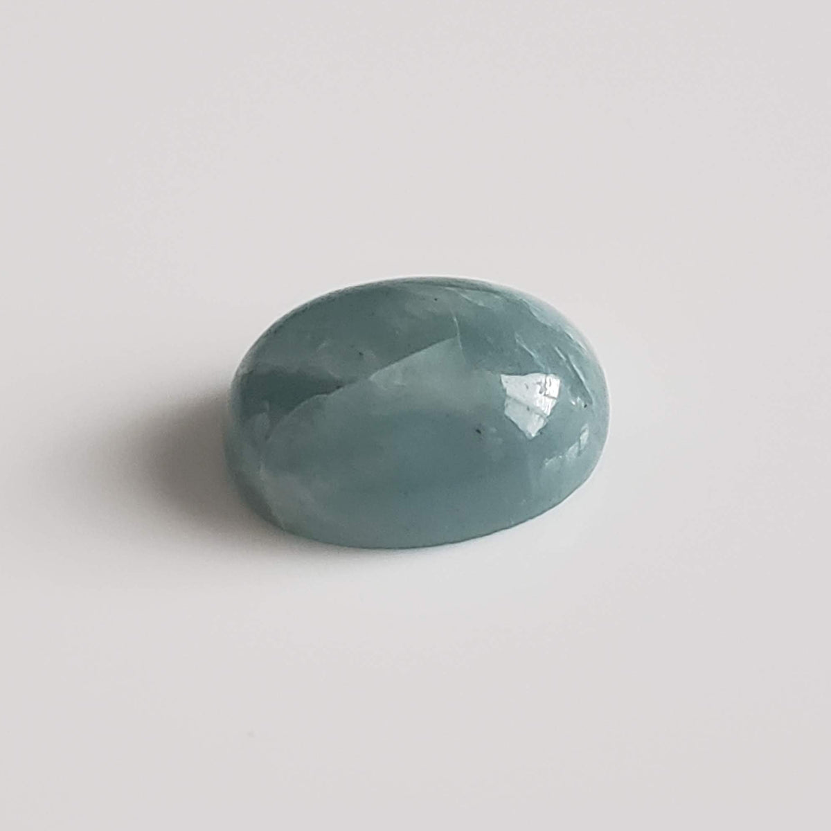  Silky Aquamarine | Oval Cut | Blue | 10.8x8.6mm 3.6ct 3