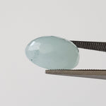  Silky Aquamarine | Oval Cut | Light Blue | 14X10mm 1