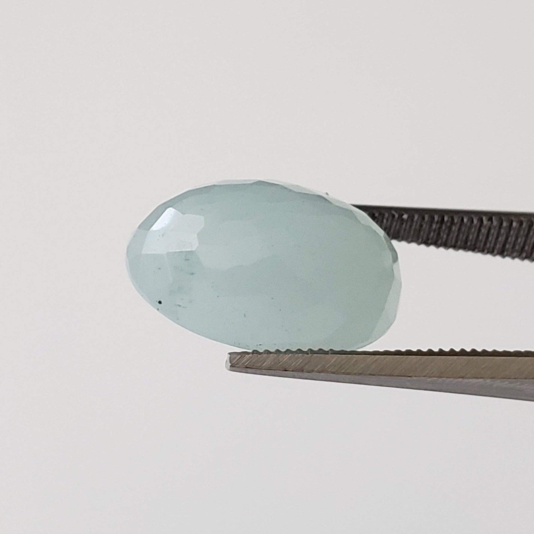  Silky Aquamarine | Oval Cut | Light Blue | 14X10mm 1