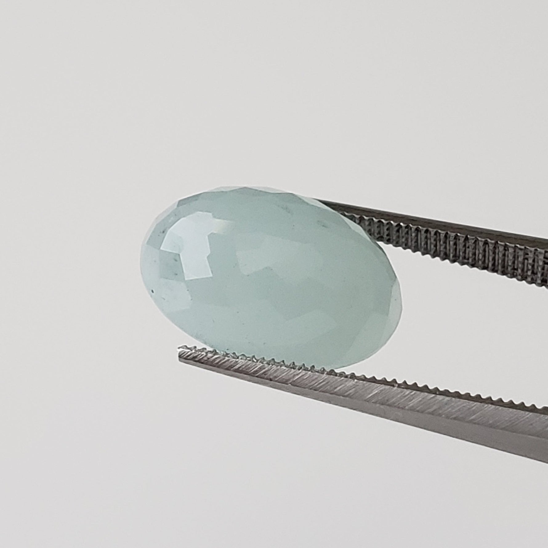  Silky Aquamarine | Oval Cut | Light Blue | 14X10mm 2