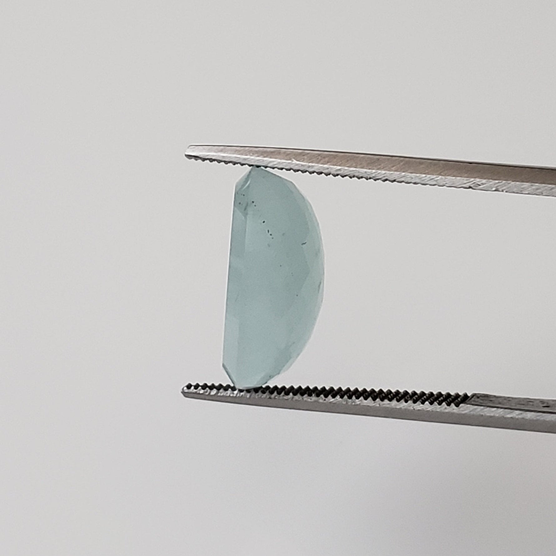  Silky Aquamarine | Oval Cut | Light Blue | 14X10mm 4