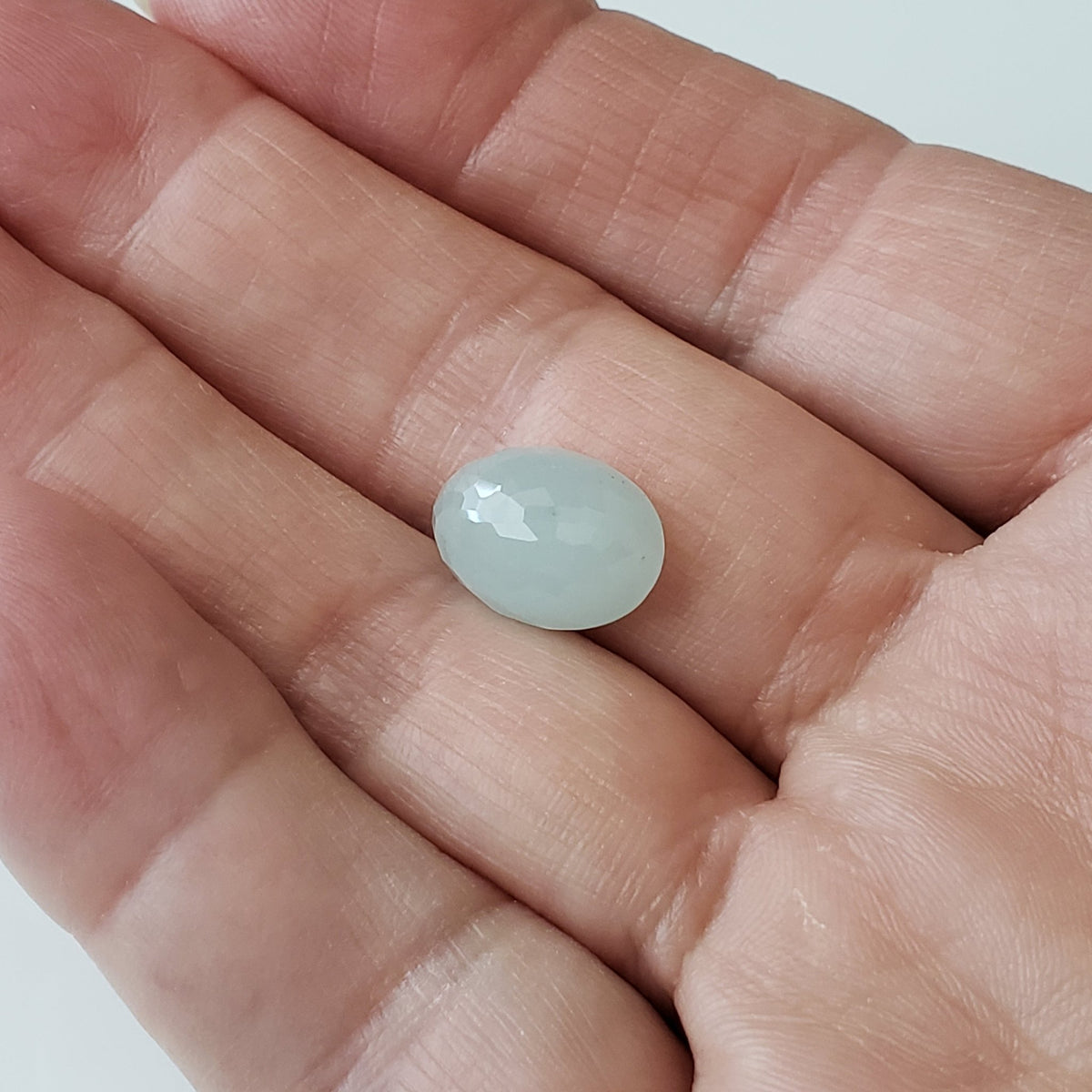  Silky Aquamarine | Oval Cut | Light Blue | 14X10mm 7