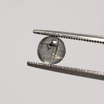  Sillimanite Cats Eye | 6 Piece Lot | Round Cabochon | Titanium | 5.7-6mm 5.2tcw 6