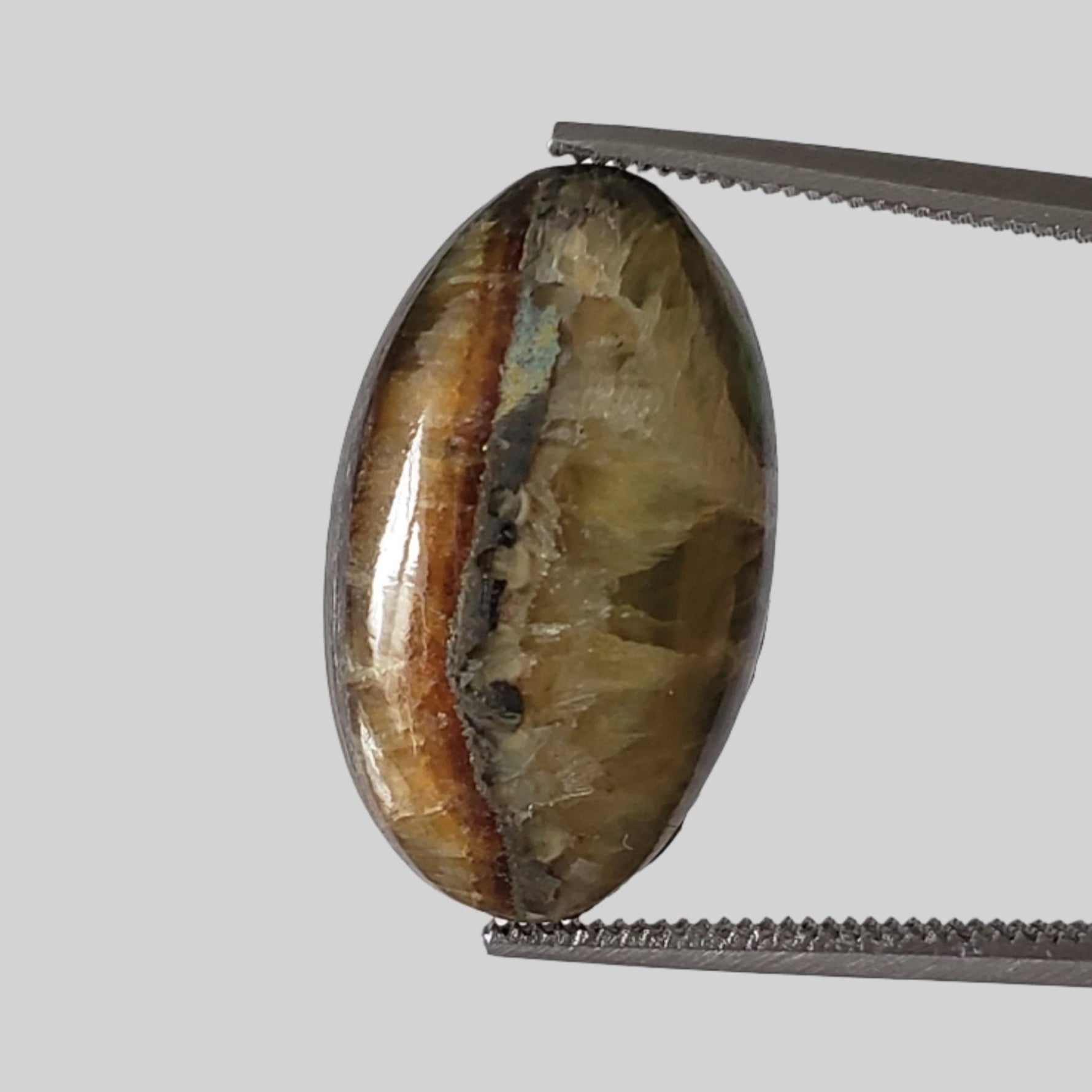  Simbircite | Oval Cabochon | Rare Amber | 18.2x10.8mm 6.14ct | SO24 3