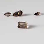  Smoky Quartz | 5 Piece Lot | Mixed Shapes and Sizes | 3.9tcw 3