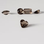  Smoky Quartz | 5 Piece Lot | Mixed Shapes and Sizes | 3.9tcw 5