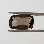  Smoky Quartz | Barrel Cut | 16x10mm 6.9ct 