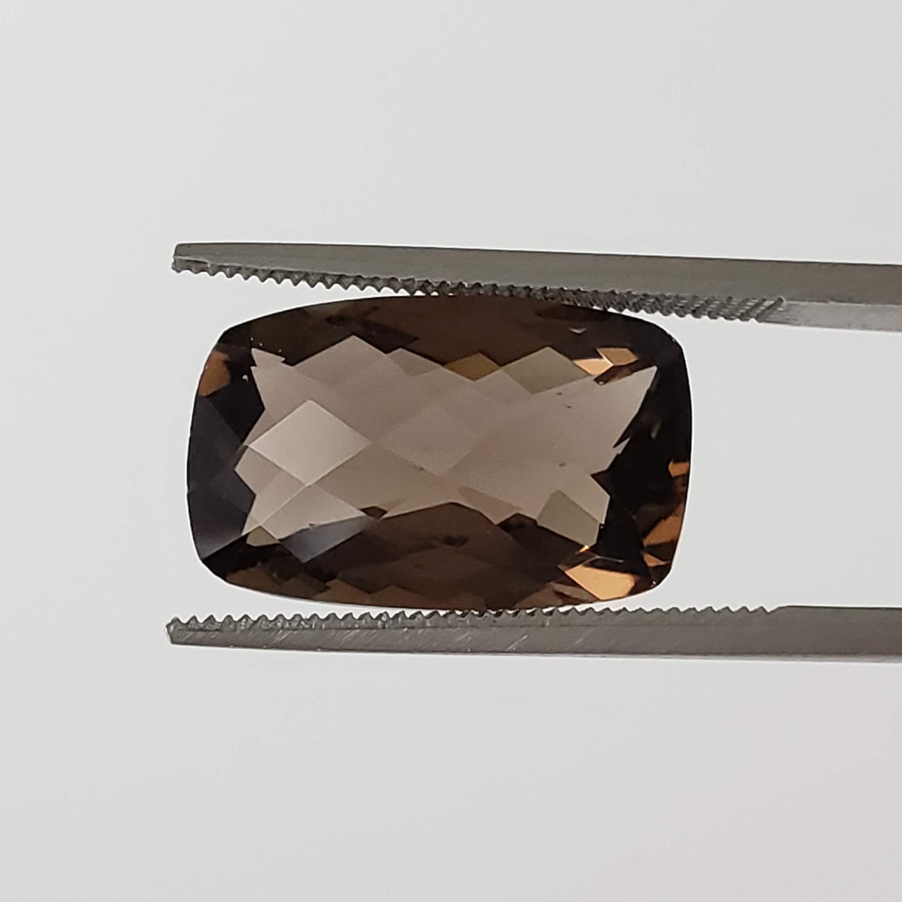  Smoky Quartz | Barrel Cut | 16x10mm 6.9ct 