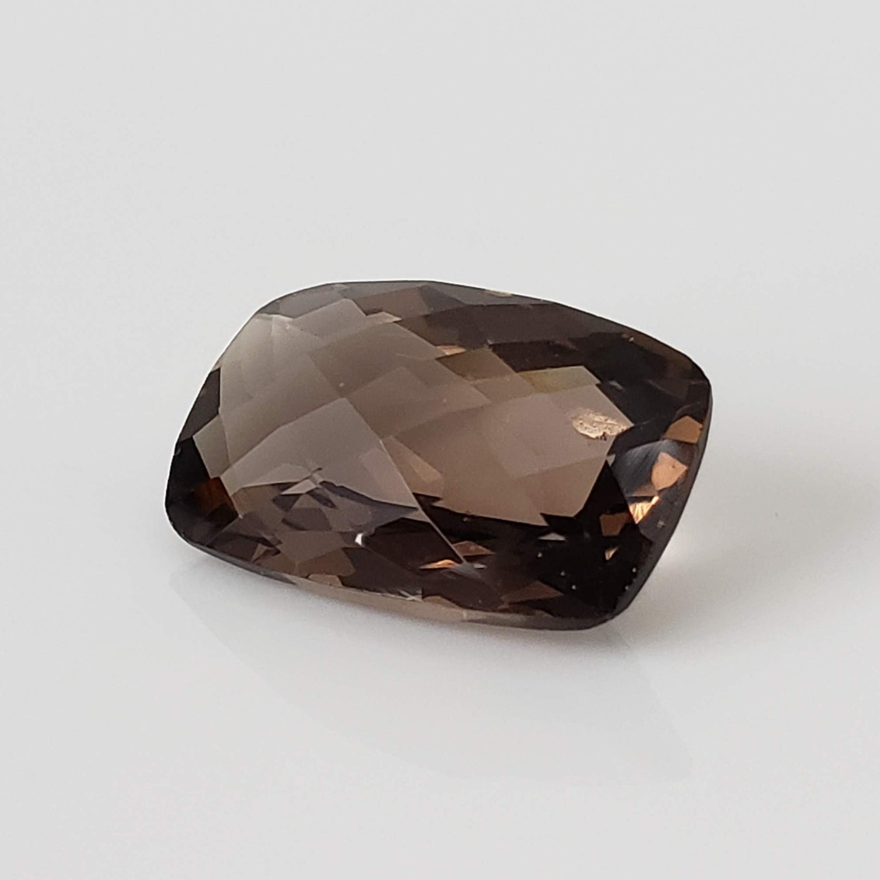  Smoky Quartz | Barrel Cut | 16x10mm 6.9ct 3