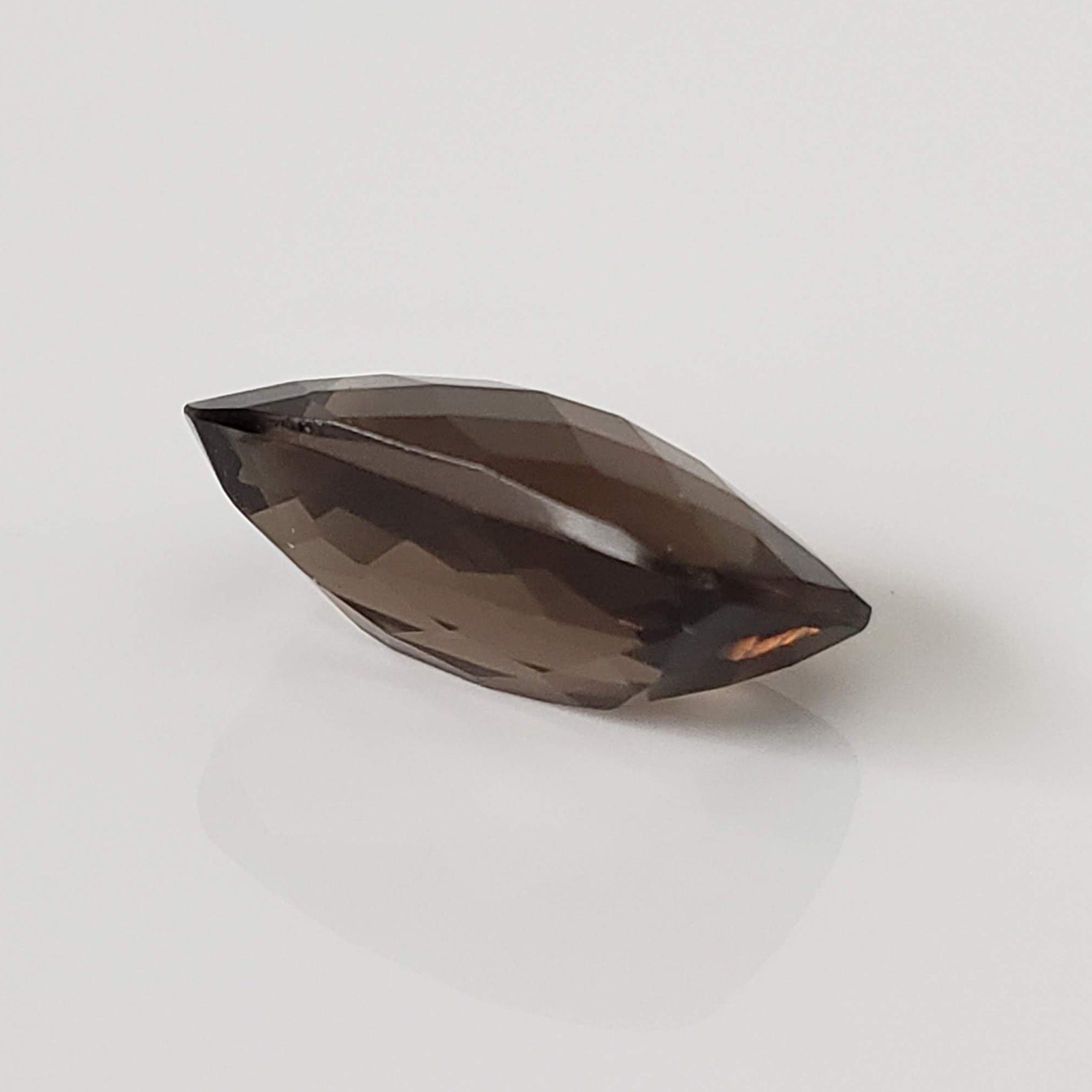  Smoky Quartz | Barrel Cut | 16x10mm 6.9ct 6