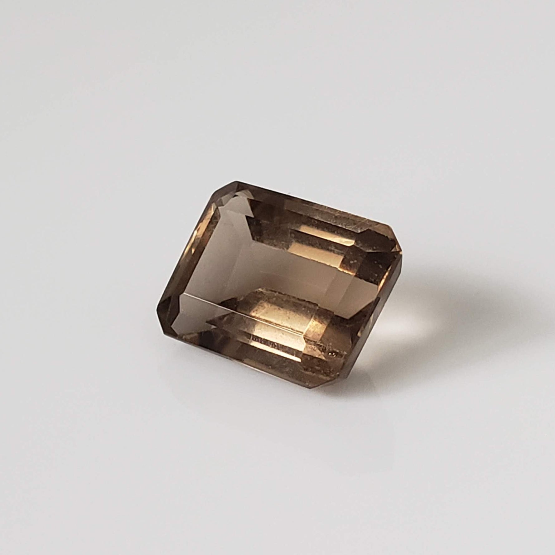  Smoky Quartz | Octagon Cut | 9.7x7.8mm 3.5ct 3