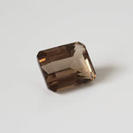  Smoky Quartz | Octagon Cut | 9.7x7.8mm 3.5ct 1