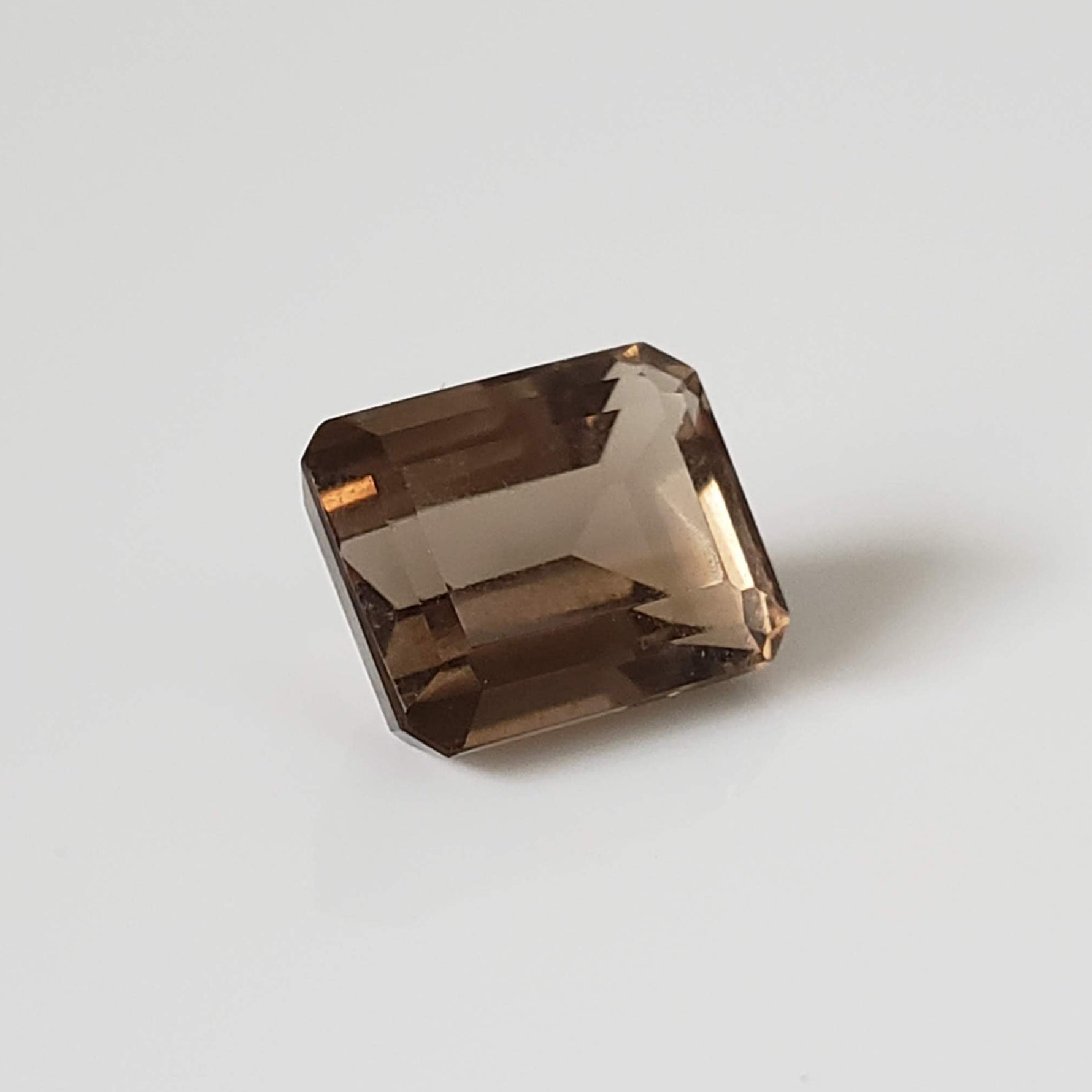  Smoky Quartz | Octagon Cut | 9.7x7.8mm 3.5ct 1