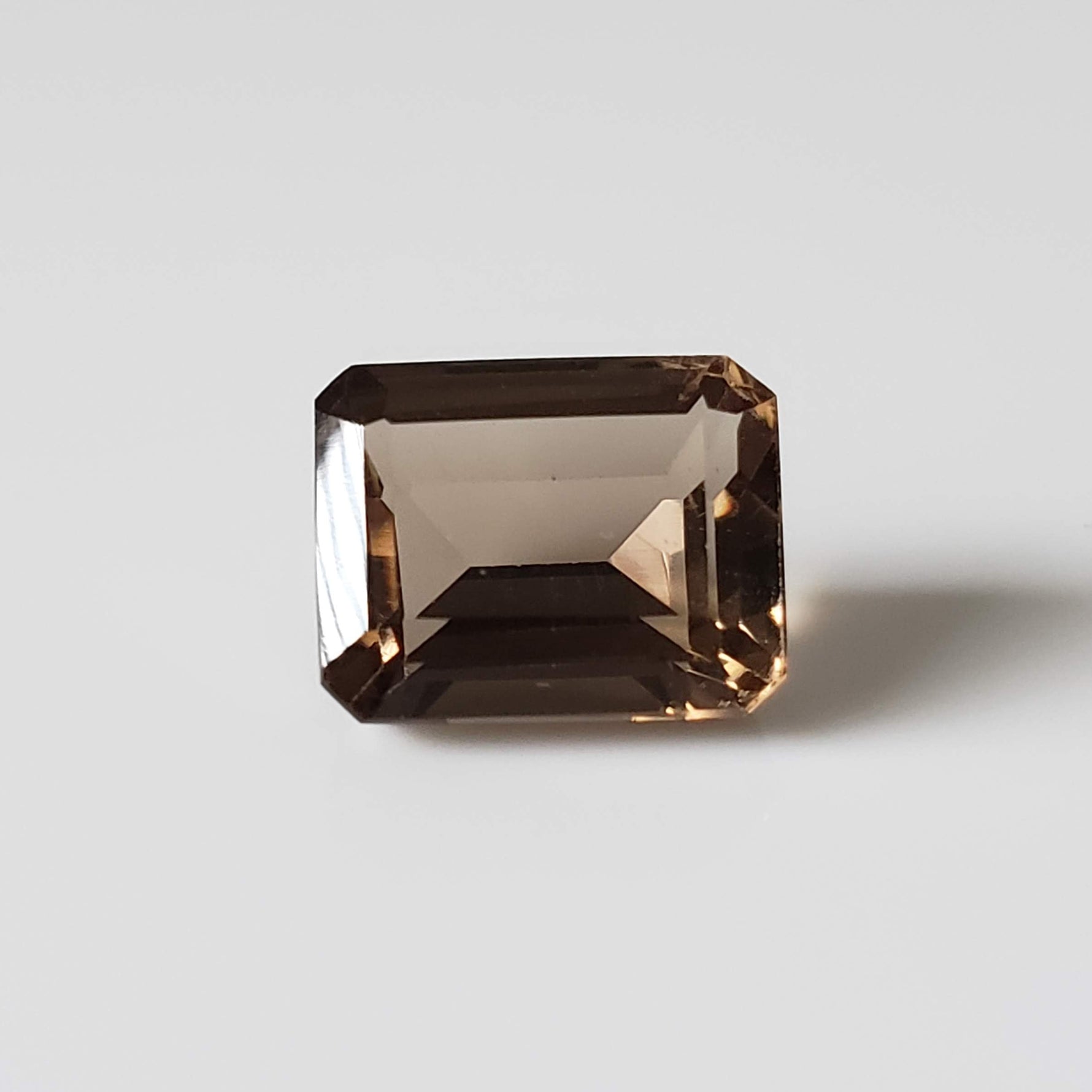  Smoky Quartz | Octagon Cut | 9.7x7.8mm 3.5ct 2