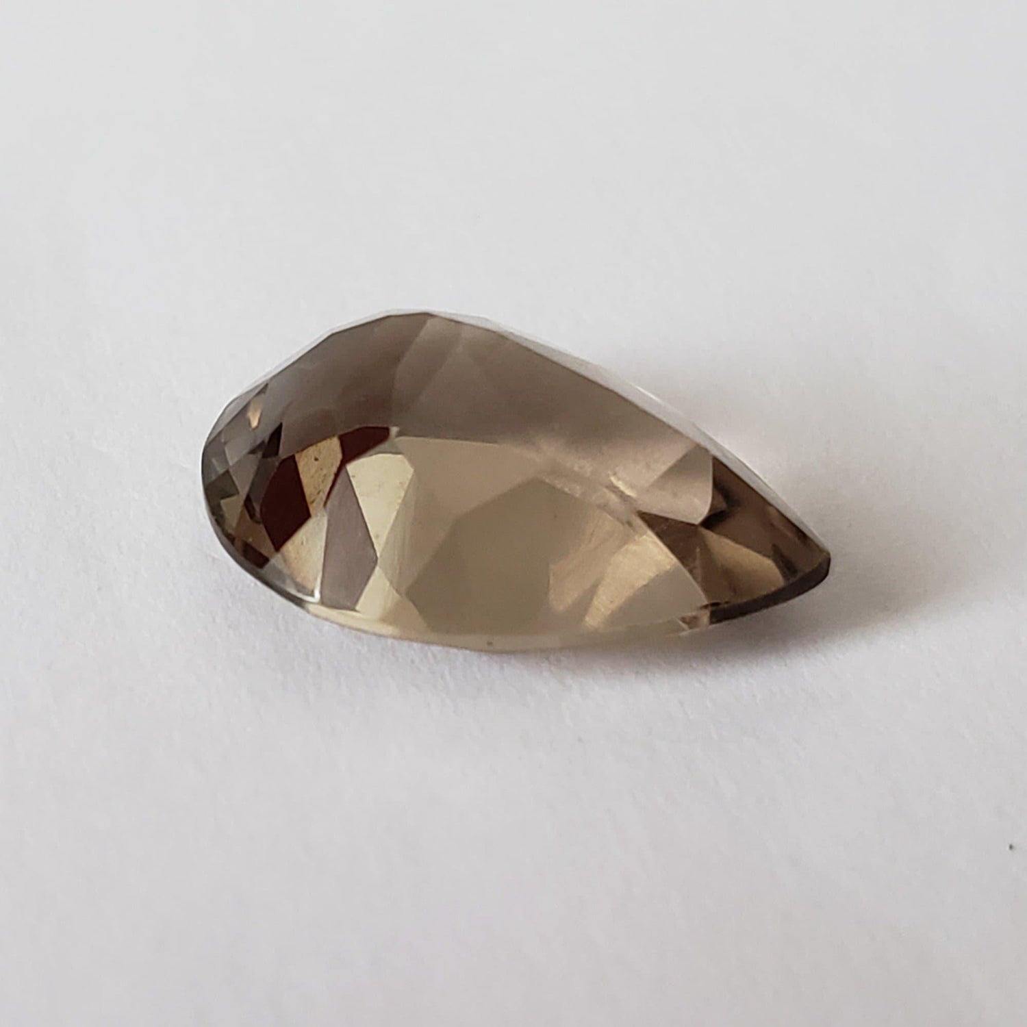  Smoky Quartz | Pear Shape Cut | 16x12mm 1