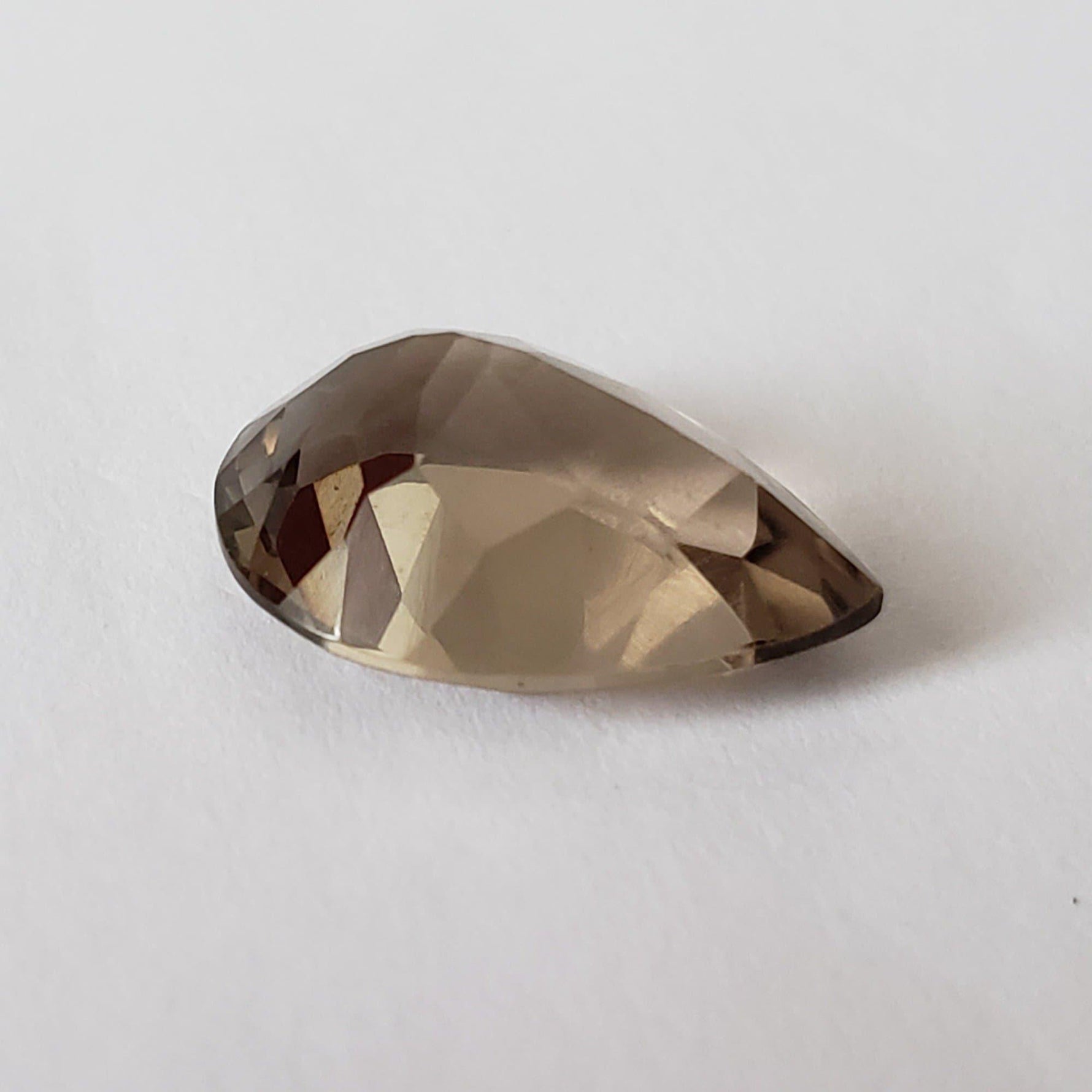  Smoky Quartz | Pear Shape Cut | 16x12mm 1
