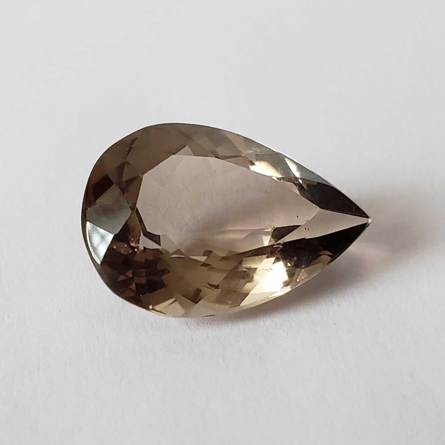  Smoky Quartz | Pear Shape Cut | 18x13mm 