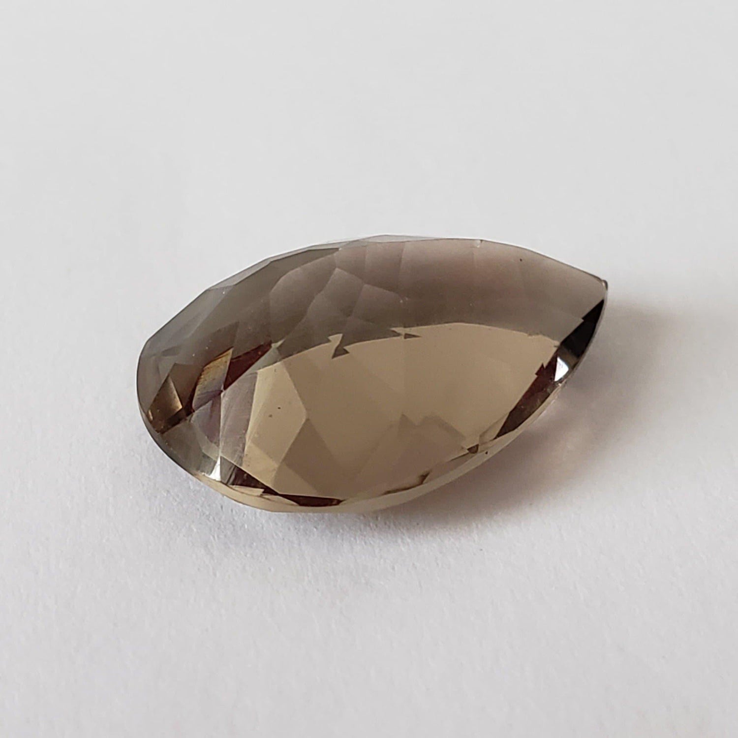  Smoky Quartz | Pear Shape Cut | 18x13mm 1