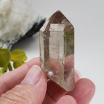  Smoky Quartz Points (Pair) | Clear Crystal Points | Italy | SO24 4