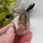  Smoky Quartz Points (Pair) | Clear Crystal Points | Italy | SO24 6