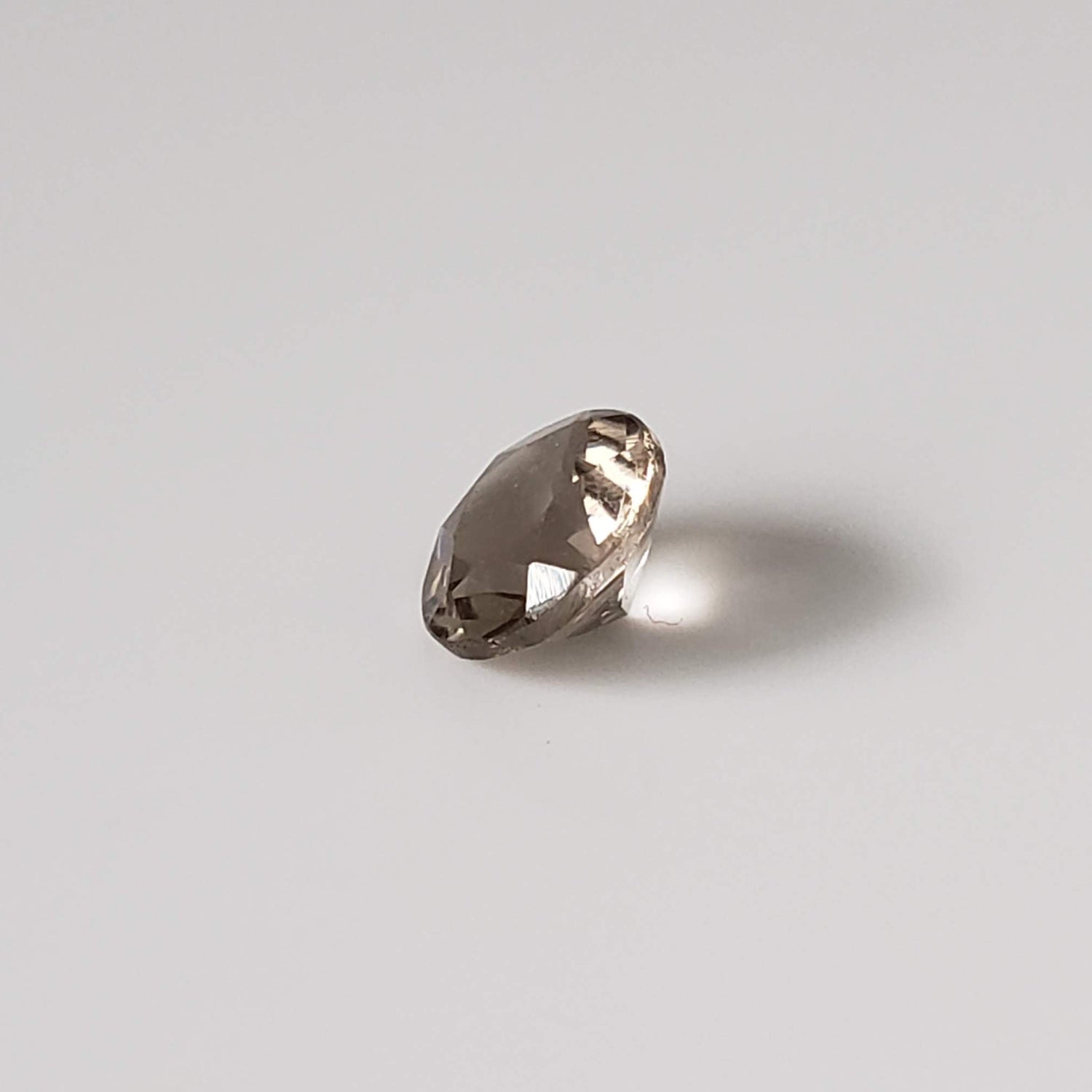  Smoky Quartz | Round Diamond Cut | 6 mm 1
