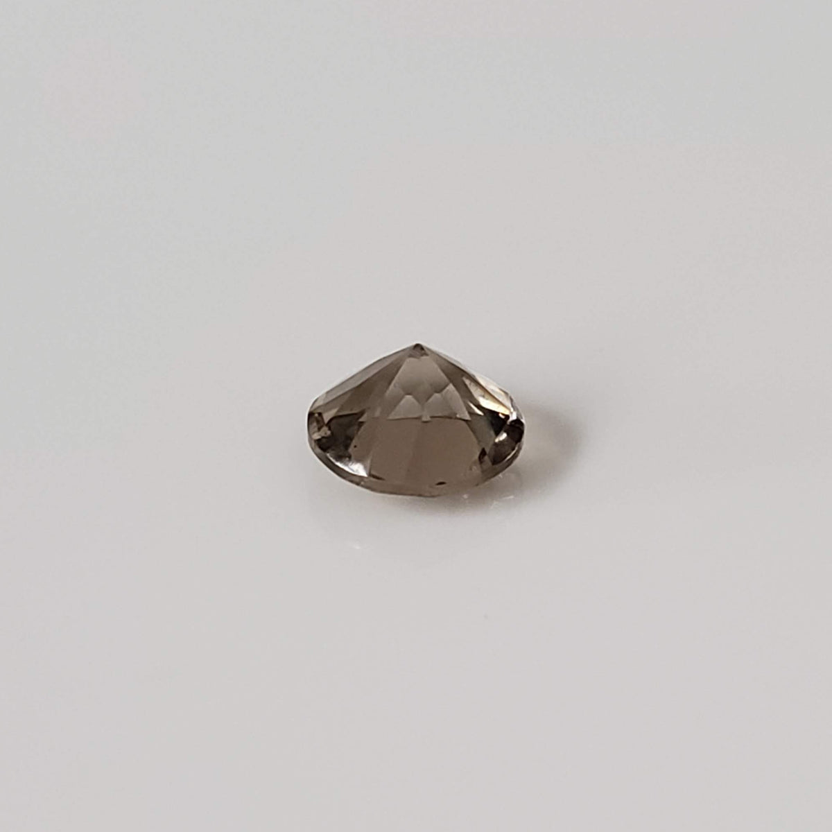  Smoky Quartz | Round Diamond Cut | 6 mm 6