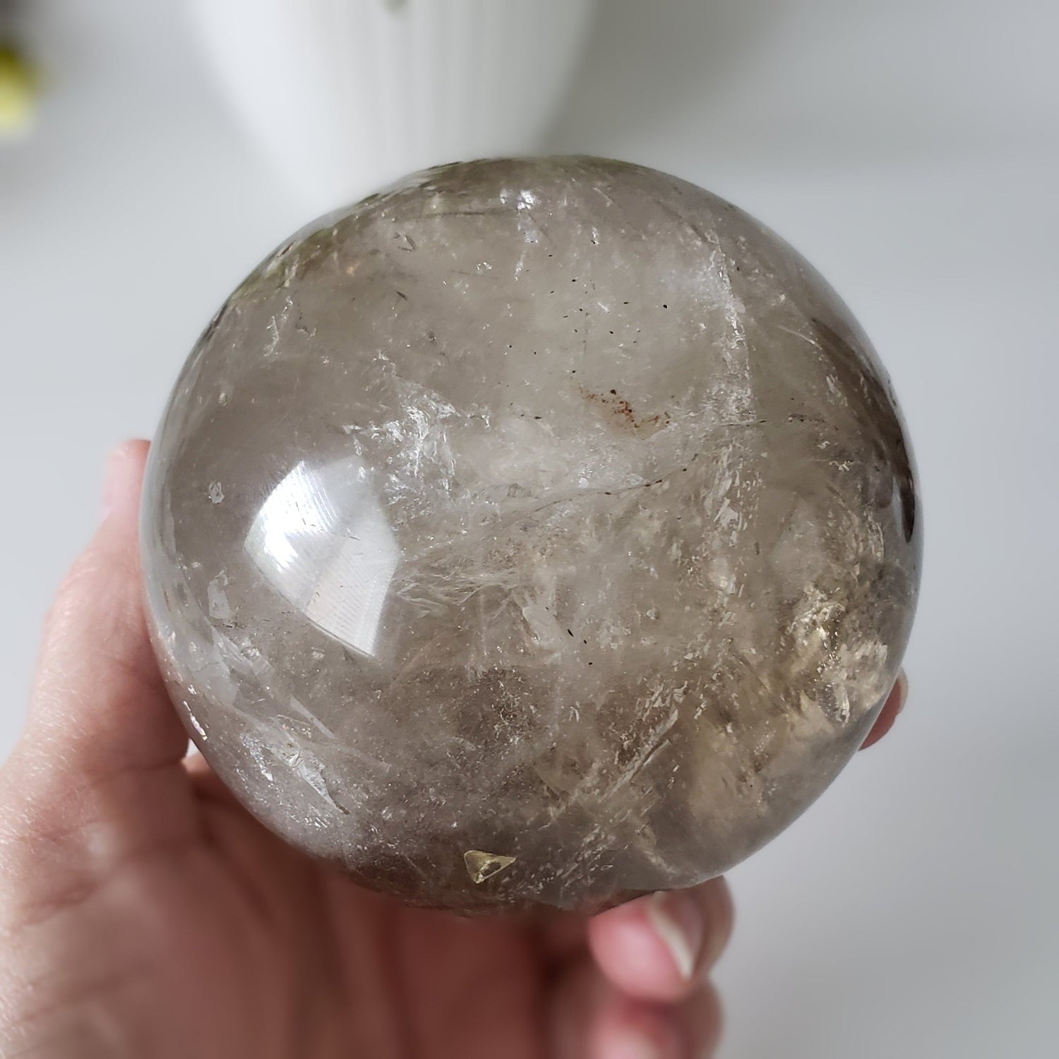  Smoky Quartz Sphere | 101 mm 4 inches | 1270 Grams | Brazil 2
