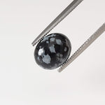 Snowflake Obsidian | 10 Piece Gemstone Lot | Oval Cabochon | 21.1tcw 5