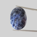 Sodalite | Oval Facet Cabochon | Navy Blue |23.3x17.3mm 16.2ct | Canada 1