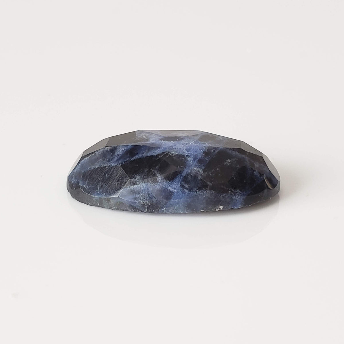 Sodalite | Oval Facet Cabochon | Navy Blue | 28x18mm 24.9ct | Canada 2