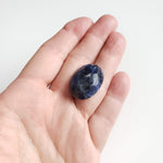  Sodalite | Oval Facet Cabochon | Navy Blue | 29x20.5mm 27ct | Canada 1