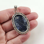  Sodalite Pendant | 925 Sterling Silver 4