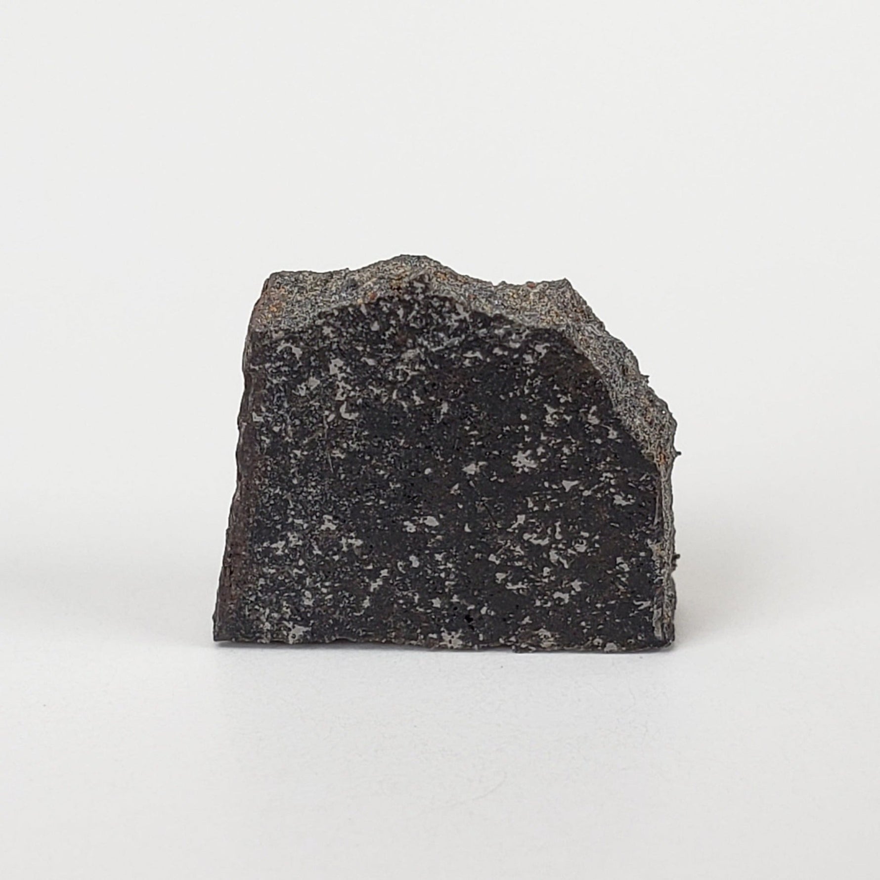  Spade Meteorite | 0.8 Grams | Part Slice | H6 Chondrite | Lamb County, Texas 1