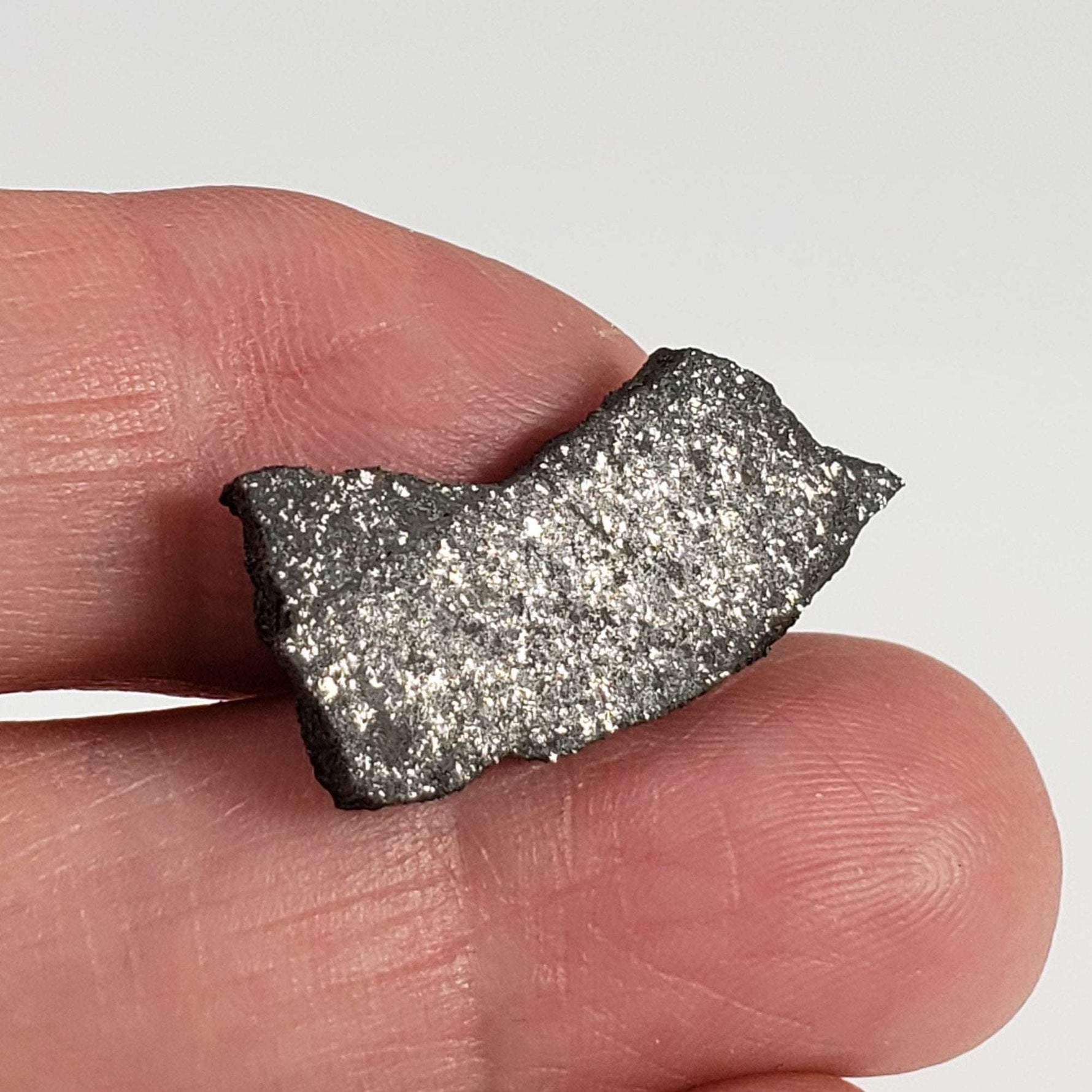  Spade Meteorite | 2.1 Grams | Part Slice | H6 Chondrite | Lamb County, Texas 3