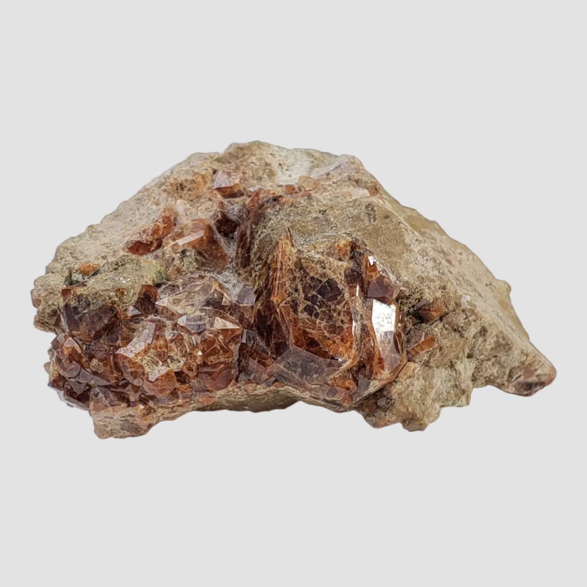  Spessartine Garnet Crystals on Matrix | Orange | 240 Grams | Kern County, CA 4