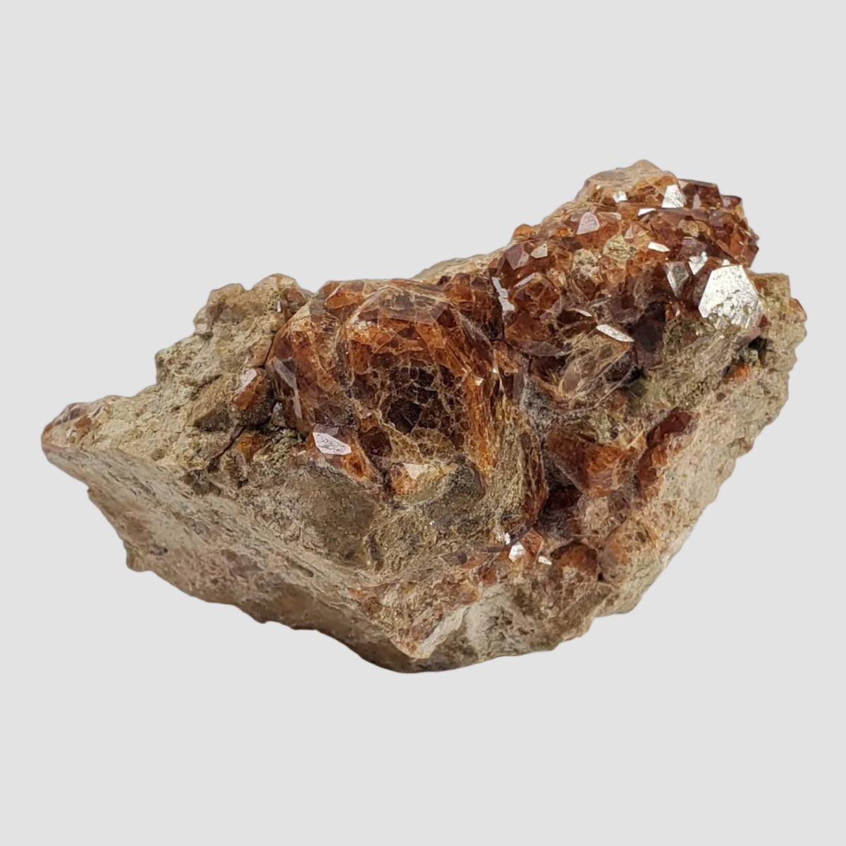  Spessartine Garnet Crystals on Matrix | Orange | 240 Grams | Kern County, CA 5