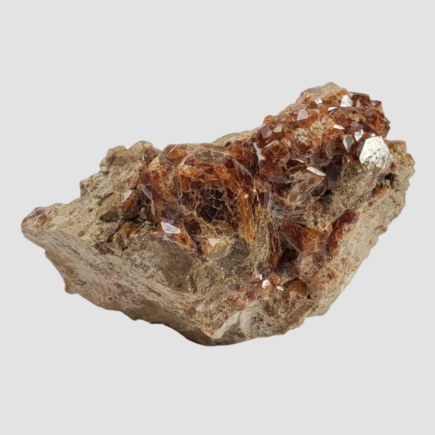  Spessartine Garnet Crystals on Matrix | Orange | 240 Grams | Kern County, CA 5